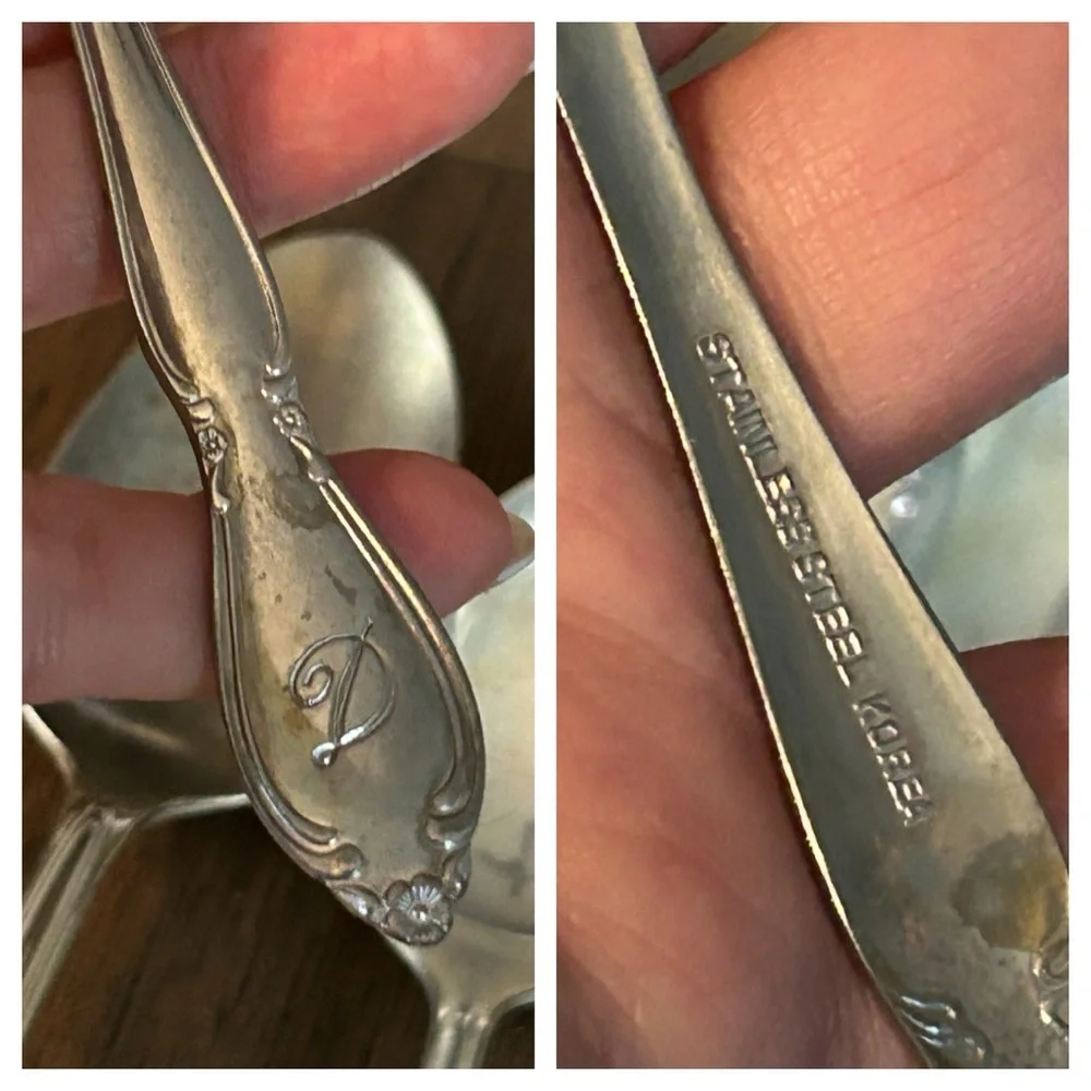 Vintage Silver-Plate Spoons